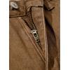 imageSidefeel Womens Jeans High Waisted Wide Leg Loose Fit Straight Leg Zimbaplatinum Cropped Denim PantsBrown