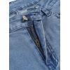 imageSidefeel Womens Jeans High Waisted Wide Leg Loose Fit Straight Leg Zimbaplatinum Cropped Denim PantsSky Blue