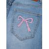 imageSidefeel Womens Wide Leg Jeans High Waisted Strechy Raw Hem Zimbaplatinum Denim PantsE Light Blue