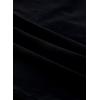 imageSidefeel Women Denim Shirts Oversized Long Sleeve Button Down Blouse V Neck Casual Top ShacketsBlack