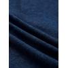 imageSidefeel Women Denim Shirts Oversized Long Sleeve Button Down Blouse V Neck Casual Top ShacketsDark Blue