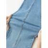 imageSidefeel Womens Wide Leg Jeans High Waisted Stretchy Straight Leg Baggy Denim PantsIceland Blue