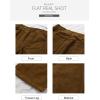 imageSidefeel Womens Corduroy Flare Pants Elastic Waist Bell Bottom Trousers 2025 Fall PantsA 21 Brown