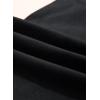 image:imageSidefeel Womens Wide Leg Jeans High Waisted Stretchy Straight Leg Tummy Control Trendy Baggy Seamed Panel Denim PantsBlack