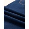image:imageSidefeel Womens Wide Leg Jeans High Waisted Stretchy Straight Leg Tummy Control Trendy Baggy Seamed Panel Denim PantsDark Blue