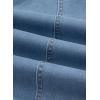 image:imageSidefeel Womens Wide Leg Jeans High Waisted Stretchy Straight Leg Tummy Control Trendy Baggy Seamed Panel Denim PantsSky Blue