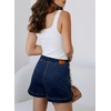 image:imageSidefeel Skorts Skirts for Women Denim Mini Skirt Casual Summer High Waisted Jean Shorts StretchyBluing
