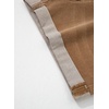 image:imageSidefeel Womens Jean Shorts High Waisted Stretchy Casual Rolled Hem Zimbaplatinum Denim ShortsKhaki