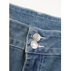 image:imageSidefeel Womens Wide Leg Jeans Casual Baggy High Waisted Stretch Denim PantsVintage Blue