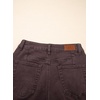 image:imageSidefeel Womens Wide Leg Jeans High Waisted Stretchy Baggy Front Seam Denim PantsCoffee