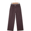 image:imageSidefeel Womens Wide Leg Jeans High Waisted Stretchy Baggy Front Seam Denim PantsCoffee