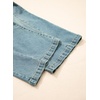 image:imageSidefeel Womens Wide Leg Jeans High Waisted Stretchy Baggy Front Seam Denim PantsLight Retro Blue