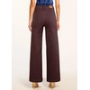 image:imageSidefeel Womens Wide Leg Jeans High Waisted Stretchy Straight Leg Baggy Denim Pants with PocketsChicory Coffee