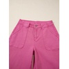 image:imageSidefeel Womens Wide Leg Jeans High Waisted Stretchy Straight Leg Baggy Denim Pants with PocketsRose Red