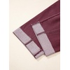 image:imageSidefeel Barrel Jeans for Women High Waisted Wide Leg Baggy Stretchy Trendy Raw Rolled Hem Capri Cropped Ankle Denim PantsBurgundy