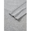 image:imageSidefeel Long Sleeve Shirts for Women Crewneck Ribbed Knit Raw Hem Raglan Tops Casual Slim Fitted Basic TeesGray