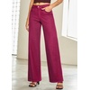image:imageSidefeel Womens Baggy Wide Leg Jeans High Waisted Straight Leg Spring Outfits Denim PantsRacing Red