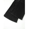 image:imageSidefeel Womens Bootcut Jeans High Waisted Flare Stretchy Bell Bottom Denim Pants with PocketsBlack