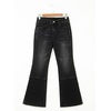 image:imageSidefeel Womens Bootcut Jeans High Waisted Flare Stretchy Bell Bottom Denim Pants with PocketsBlack