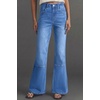 image:imageSidefeel Womens Bootcut Jeans High Waisted Flare Stretchy Bell Bottom Denim Pants with PocketsLight Blue