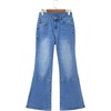 image:imageSidefeel Womens Bootcut Jeans High Waisted Flare Stretchy Bell Bottom Denim Pants with PocketsLight Blue