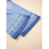 image:imageSidefeel Womens Flare Jeans High Waisted Bell Bottom Stretchy Patch Hem Denim Pants with PocketsIceland Blue