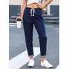 image:imageSidefeel Womens High Waist Jeans Classic Tapered Joggers JeansBlue