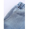 image:imageSidefeel Womens High Waist Jeans Classic Tapered Joggers JeansSky Blue