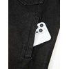 image:imageSidefeel Womens Jean Jacket Casual Long Sleeve Button Down Oversized Denim Jacket Trendy Fall OutfitsBlack