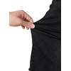 image:imageSidefeel Womens Jean Skirt High Waisted Raw Hem Stretchy Asymmetrical Side Tie Wrap Denim Mini SkortBlack