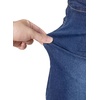 image:imageSidefeel Womens Jean Skirt High Waisted Raw Hem Stretchy Asymmetrical Side Tie Wrap Denim Mini SkortBluing