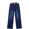 image:imageSidefeel Womens Wide Leg Jeans High Waisted Tummy Control Stretchy Straight Leg Denim Pants with PocketsBluing