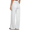 image:imageSidefeel Womens Wide Leg Jeans High Waisted Tummy Control Stretchy Straight Leg Denim Pants with PocketsWhite