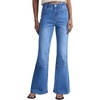 image:imageSidefeel Womens Bootcut Jeans High Waisted Flare Stretchy Bell Bottom Denim Pants with PocketsLight Blue