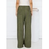 image:imageSidefeel Corduroy Pants Women Wide Leg High Waisted Elastic Drawstring Loose Baggy Fall Winter Casual PantsGreen