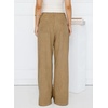 image:imageSidefeel Corduroy Pants Women Wide Leg High Waisted Elastic Drawstring Loose Baggy Fall Winter Casual PantsKhaki