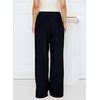 image:imageSidefeel Corduroy Pants Women Wide Leg High Waisted Elastic Drawstring Loose Baggy Fall Winter Casual PantsNavy Blue