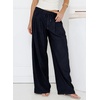 image:imageSidefeel Corduroy Pants Women Wide Leg High Waisted Elastic Drawstring Loose Baggy Fall Winter Casual PantsNavy Blue