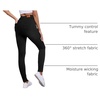 image:imageSidefeel Jeggings for Women High Waisted Tummy Control Skinny Jeans Stretchy Butt Lifting Knit Denim PantsBlack