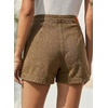 image:imageSidefeel Skorts Skirts for Women Denim Mini Skirt Casual Summer High Waisted Jean Shorts StretchyBrown