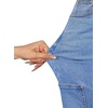 image:imageSidefeel Straight Leg Jeans for Women High Waisted Baggy Pants Loose Stretchy Wide Leg Cargo JeansIceland Blue