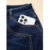 image:imageSidefeel Wide Leg Jeans for Women High Waisted Stretchy Jeans Straight Leg Trendy Patchwork Denim Pants with Oversized FitDark Blue