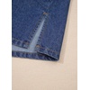image:imageSidefeel Womens 2 Piece Sets Denim Summer Outfits Comfy Short Sleeve Button Down Shirt High Waisted Shorts Lounge SetsBlue