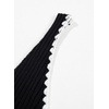 image:imageSidefeel Womens 2026 Summer V Neck Ribbed Knit Sleeveless Tank Dresses Sexy Bodycon Club Night Out DressesBlack and White