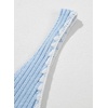 image:imageSidefeel Womens 2026 Summer V Neck Ribbed Knit Sleeveless Tank Dresses Sexy Bodycon Club Night Out DressesSky Blue and White