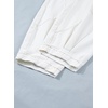image:imageSidefeel Womens Barrel Jeans High Waisted Elastic Stretchy Baggy Wide Leg Jeans Trendy Patchwork Loose Ankle Denim PantsCream White