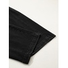 image:imageSidefeel Womens Barrel Jeans High Waisted Stretchy Drawstring Ankle Tapered Denim Pants with PocketsBlack