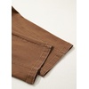 image:imageSidefeel Womens Barrel Jeans High Waisted Stretchy Drawstring Ankle Tapered Denim Pants with PocketsBrown