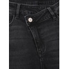 image:imageSidefeel Womens Bell Bottom Flare Jeans High Waisted Stretchy Ripped Distressed Raw Hem Denim Pants with PocketsBlack