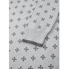 image:imageSidefeel Womens Button Up Open Front Cardigan Sweaters Long Sleeve Collared Printed Knit Sweater CoatsGray